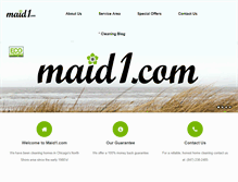 Tablet Screenshot of maid1.com